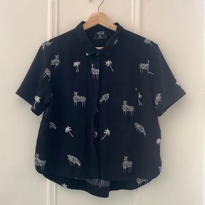 Volcom Zebra Shirt Medium